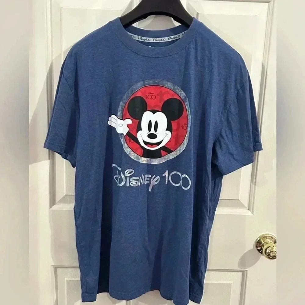 Disney 100 Years of Wonder Anniversary T Shirt Men’s XL